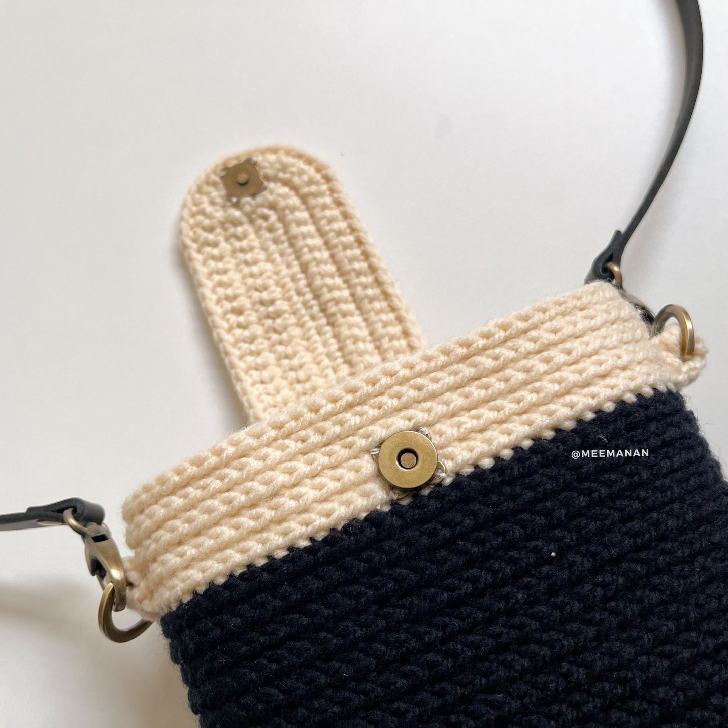 PRE-ORDER / Crochet Fuji Instax Case - Black Camera