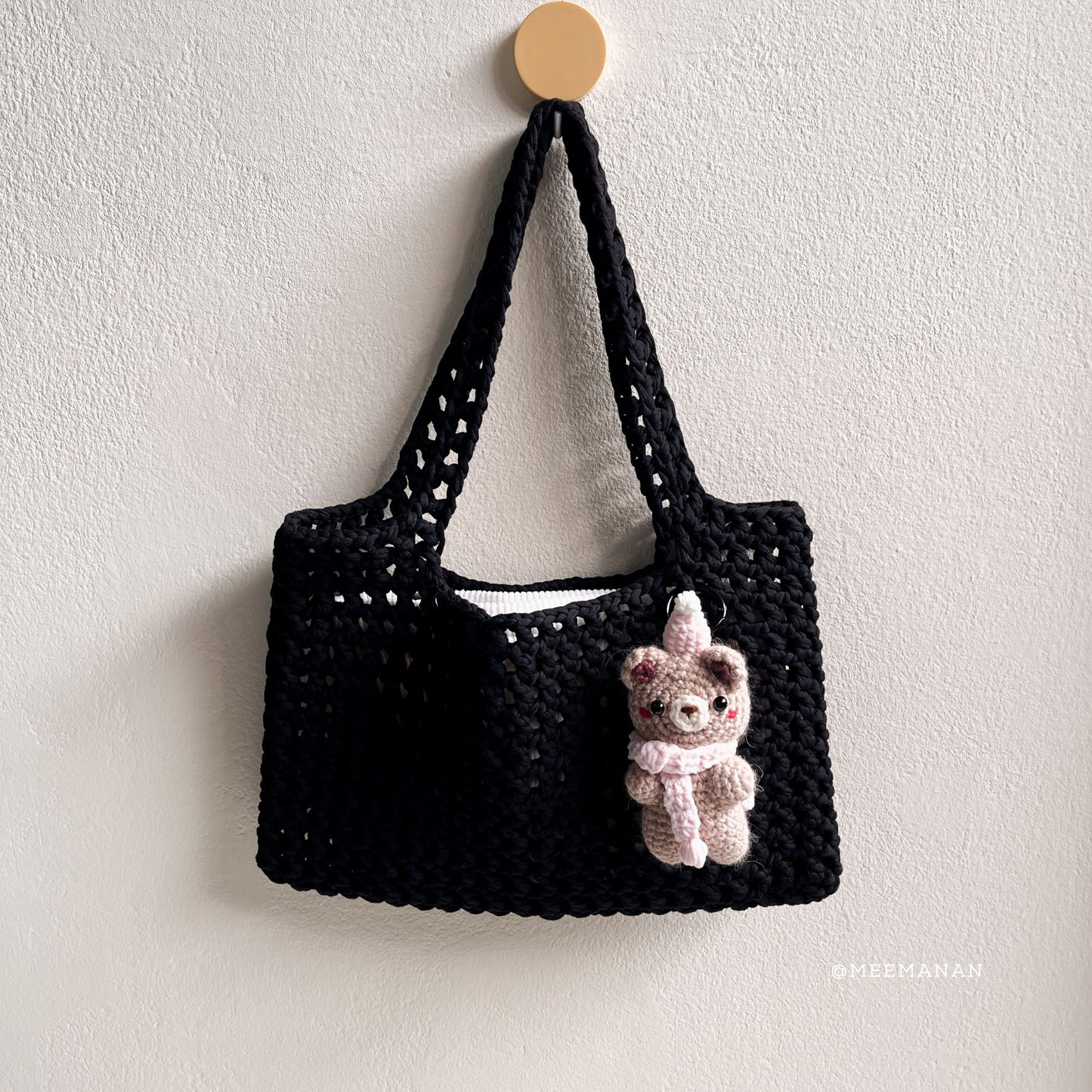 Winter Bear Keychain