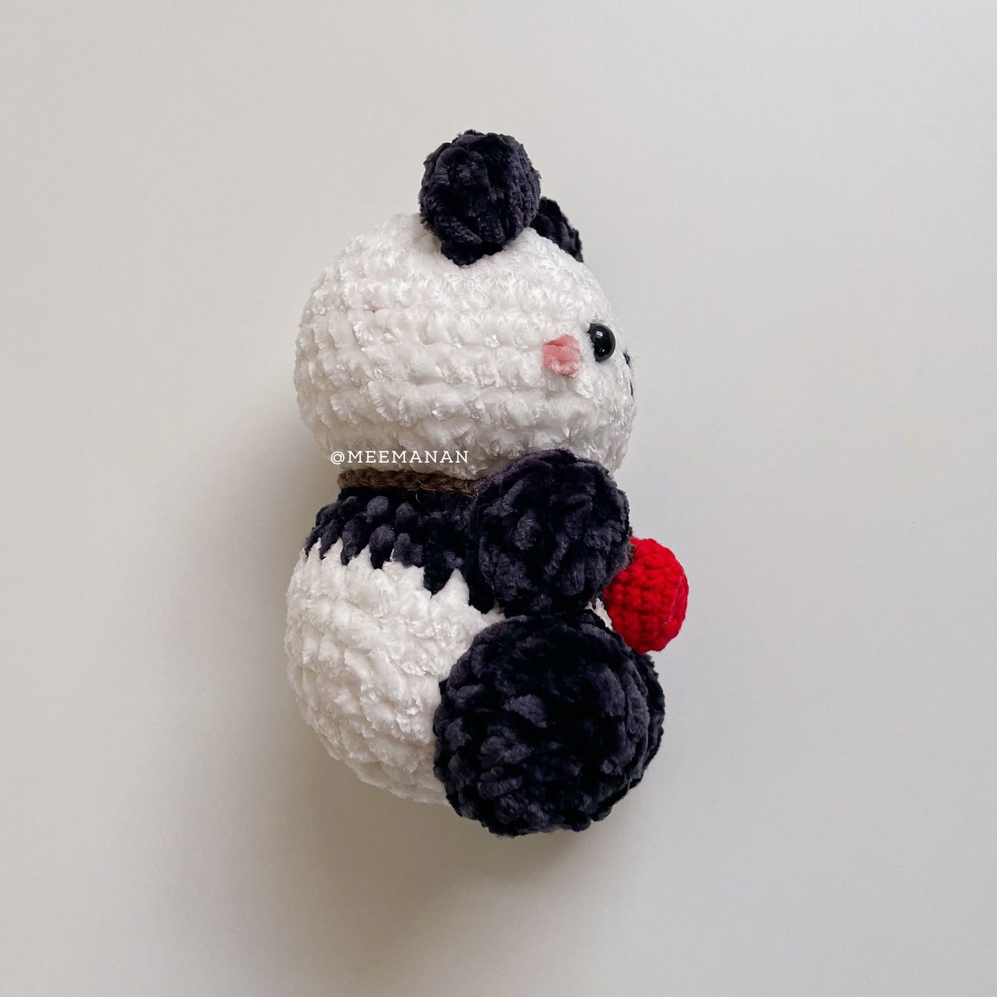 Crochet Panda Amigurumi - Handmade Plush Toy