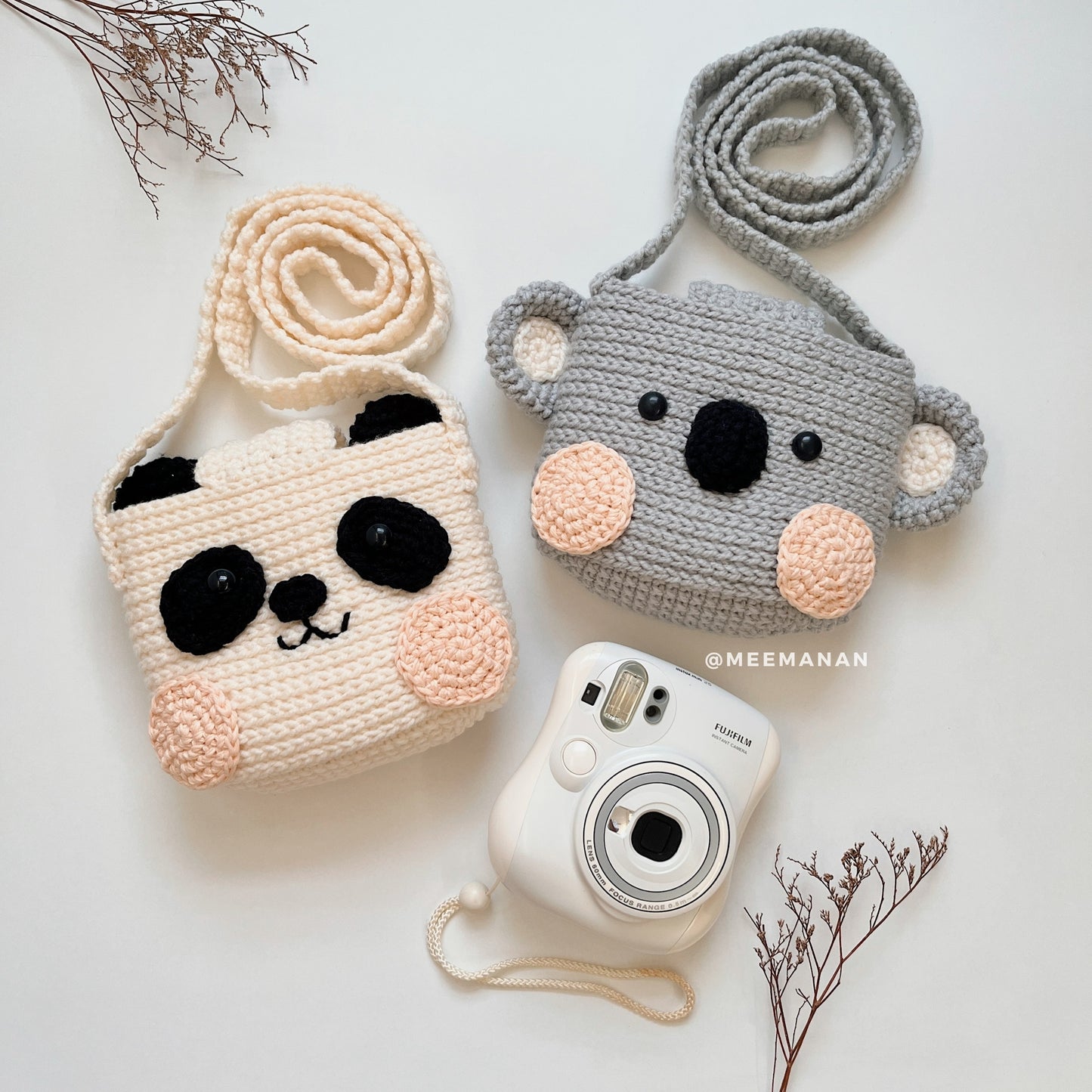 BUNDLE Instax Case Cute Animals Vol.2