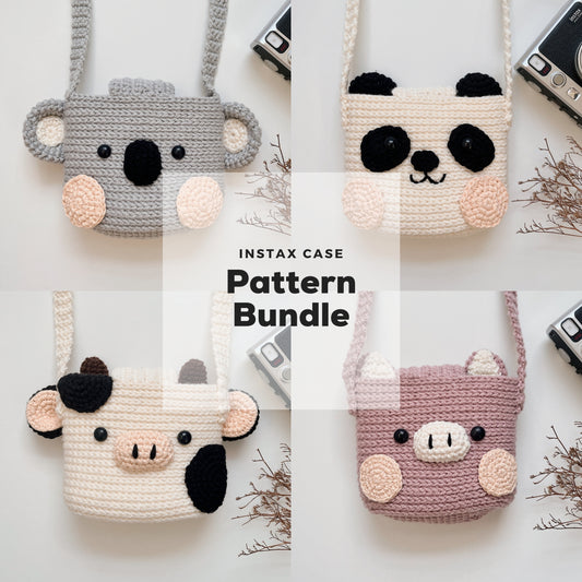 BUNDLE Instax Case Cute Animals Vol.2