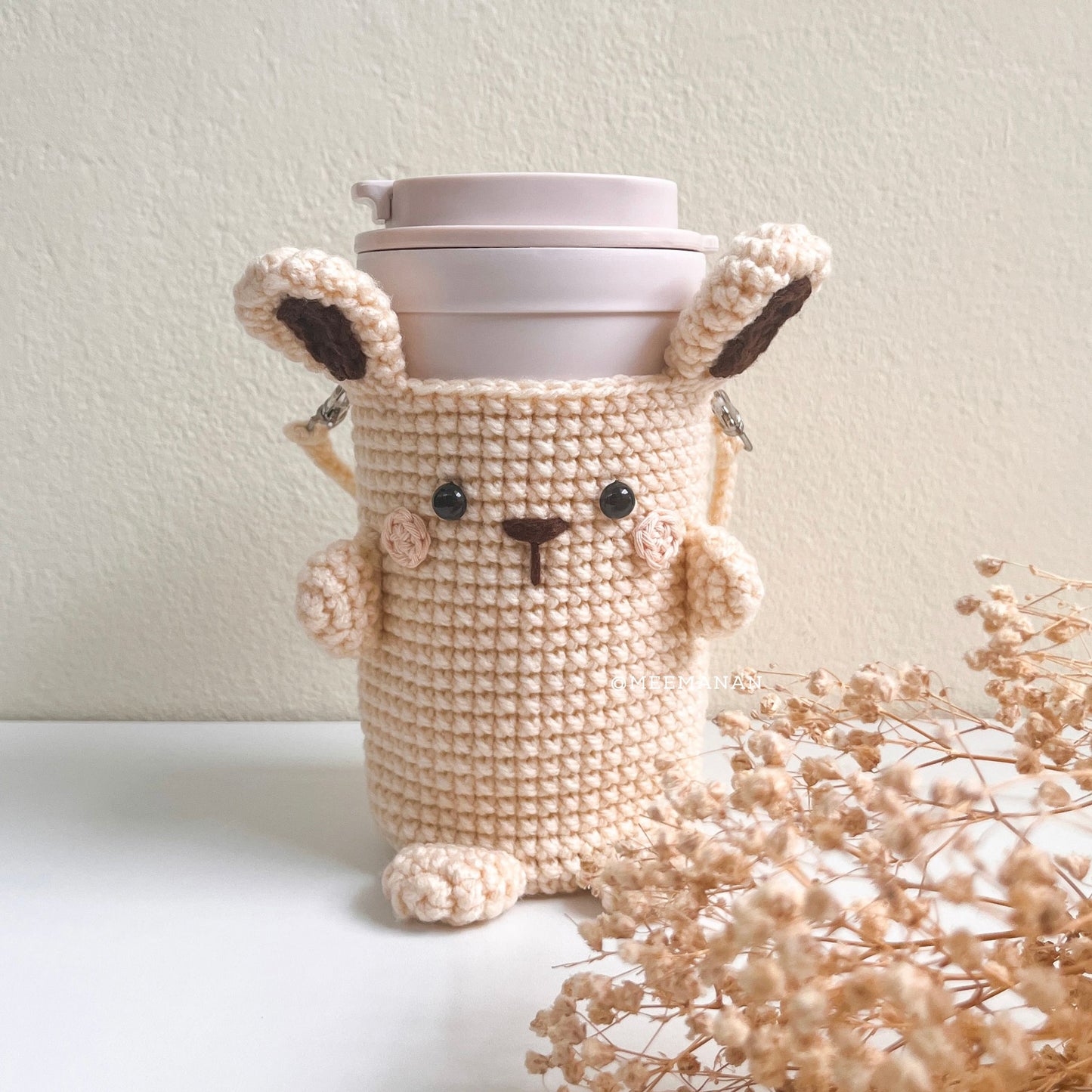 PRE-ORDER / Vanilla Bunny Coffee Sleeve