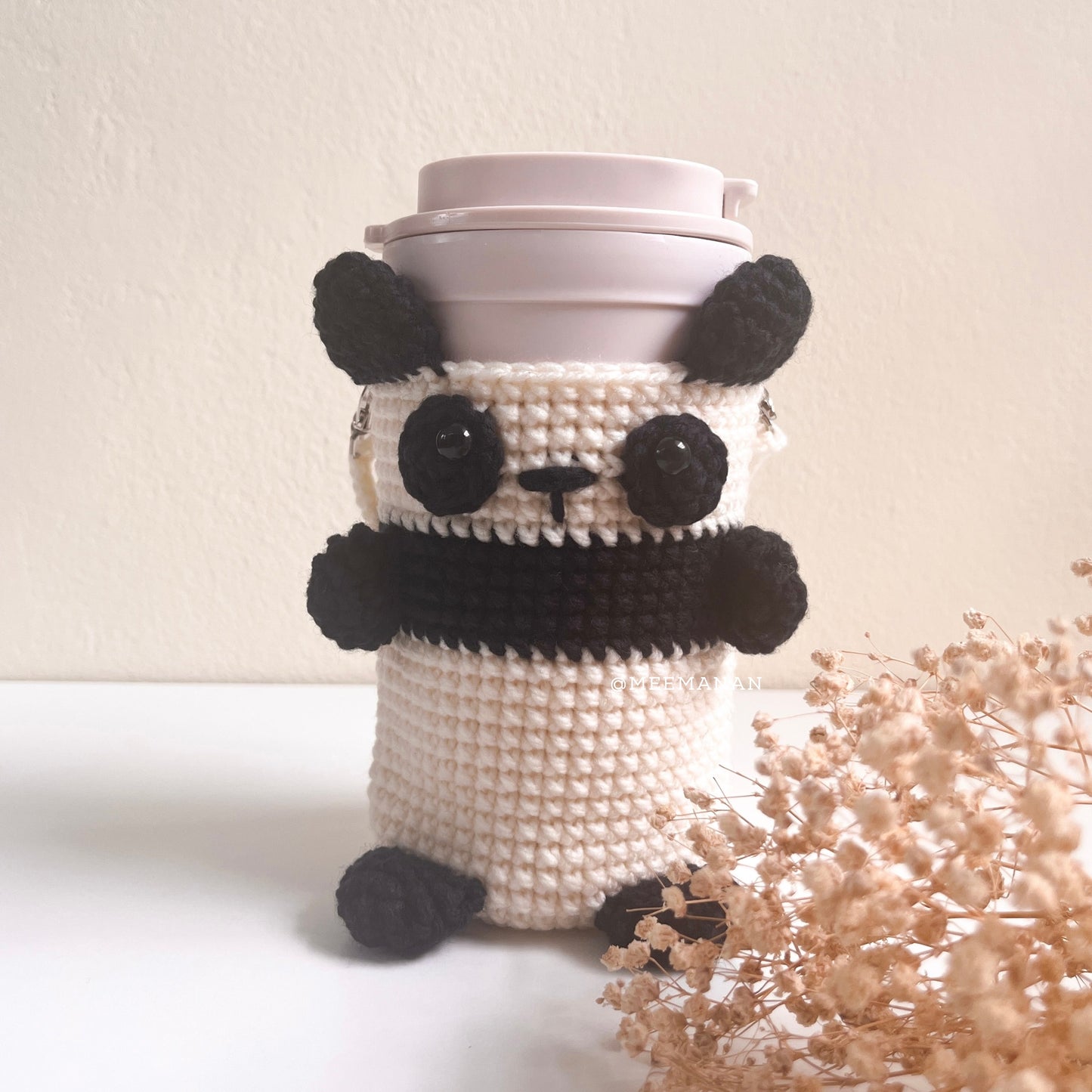 PRE-ORDER / Panda Coffee Sleeve