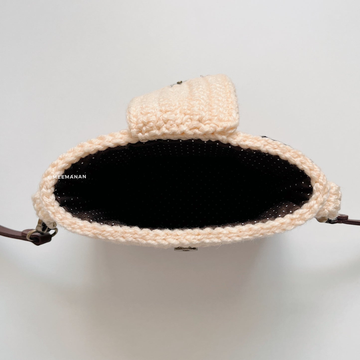 MADE TO ORDER / Crochet Fuji Instax Case - Pink Camera