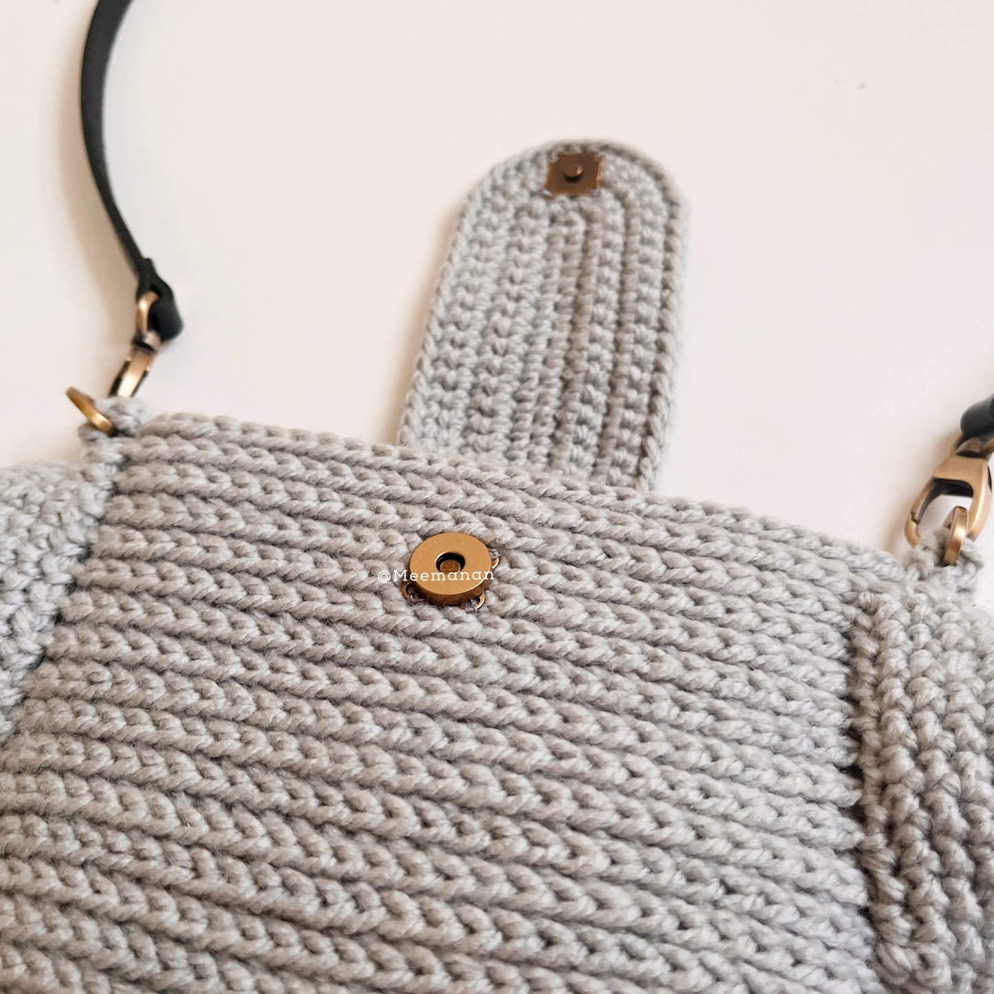 MADE TO ORDER / Crochet Fuji Instax Case - Koala