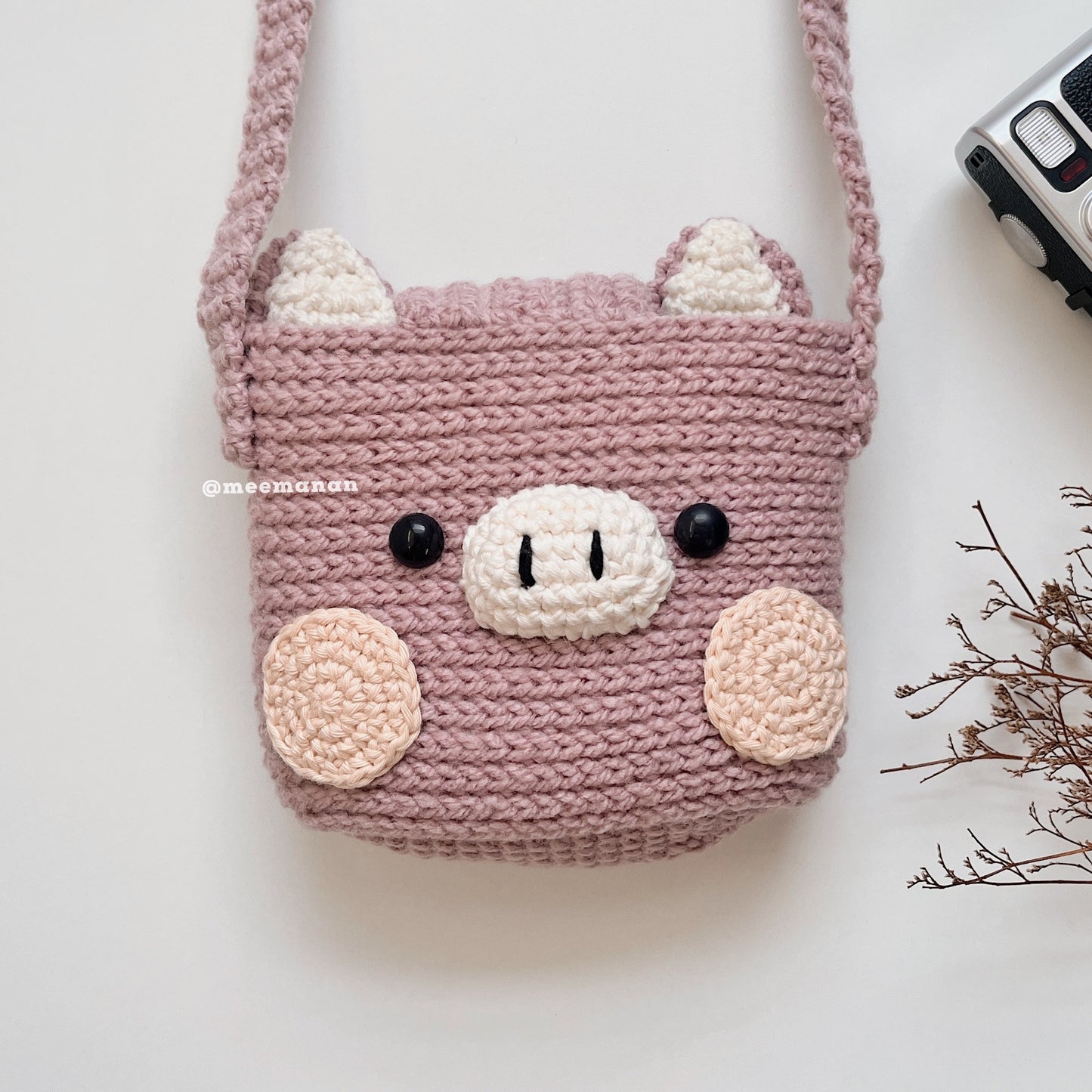 Pattern Fuji Instax Case | Pig & Cow