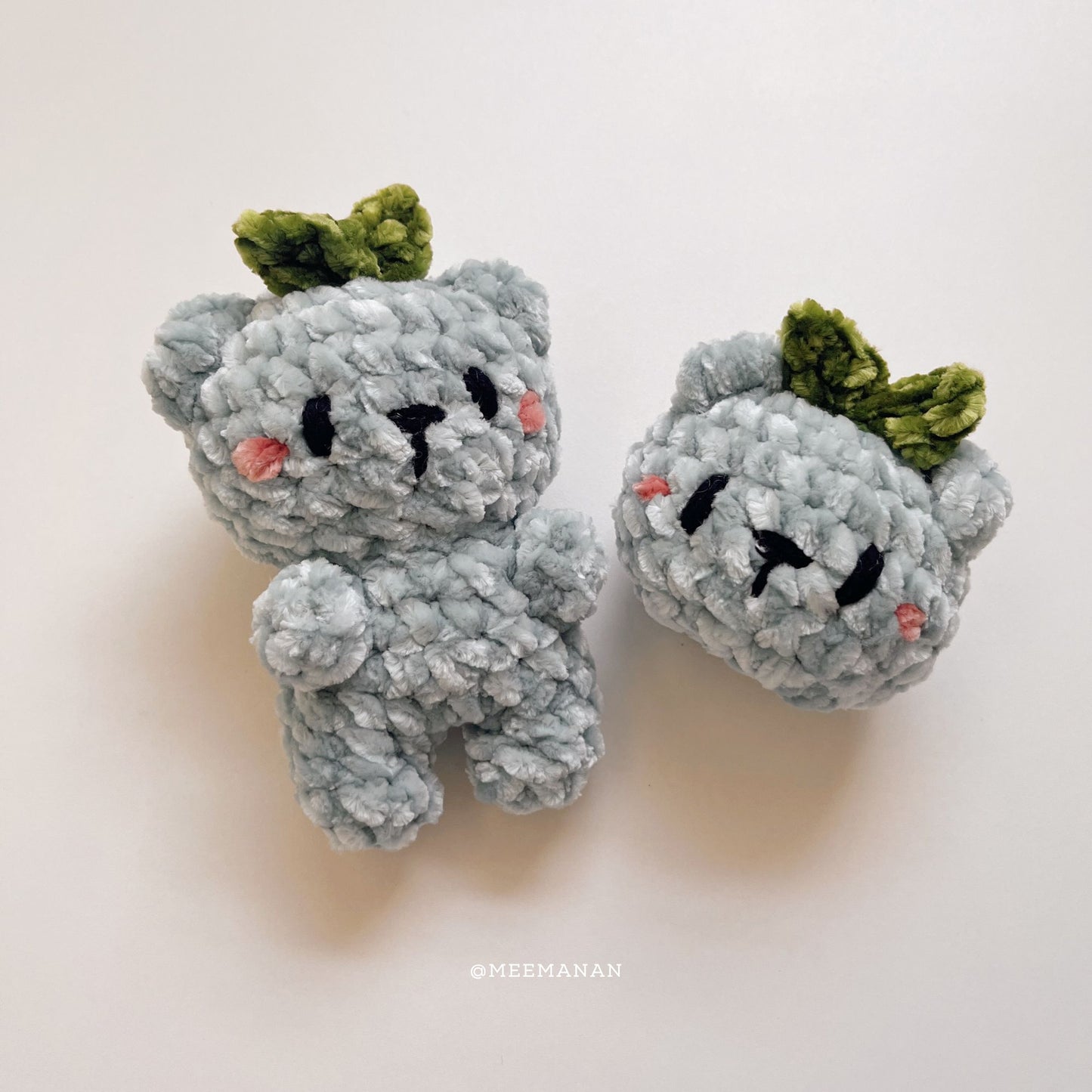 YOUTUBE + Pattern Gummy Bear Doll & Keychain