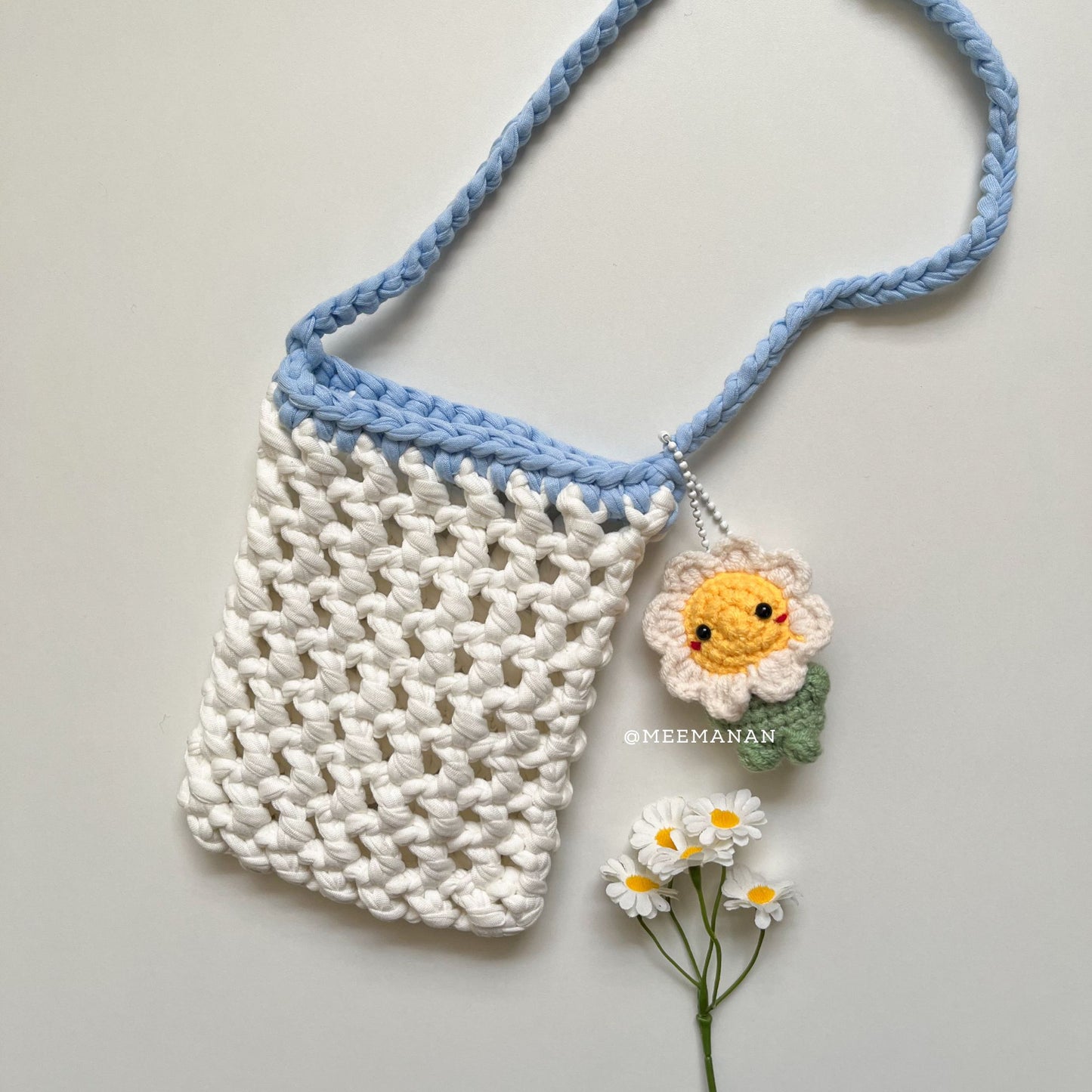 Mini Daisy & Sunflower Crochet Pattern PDF