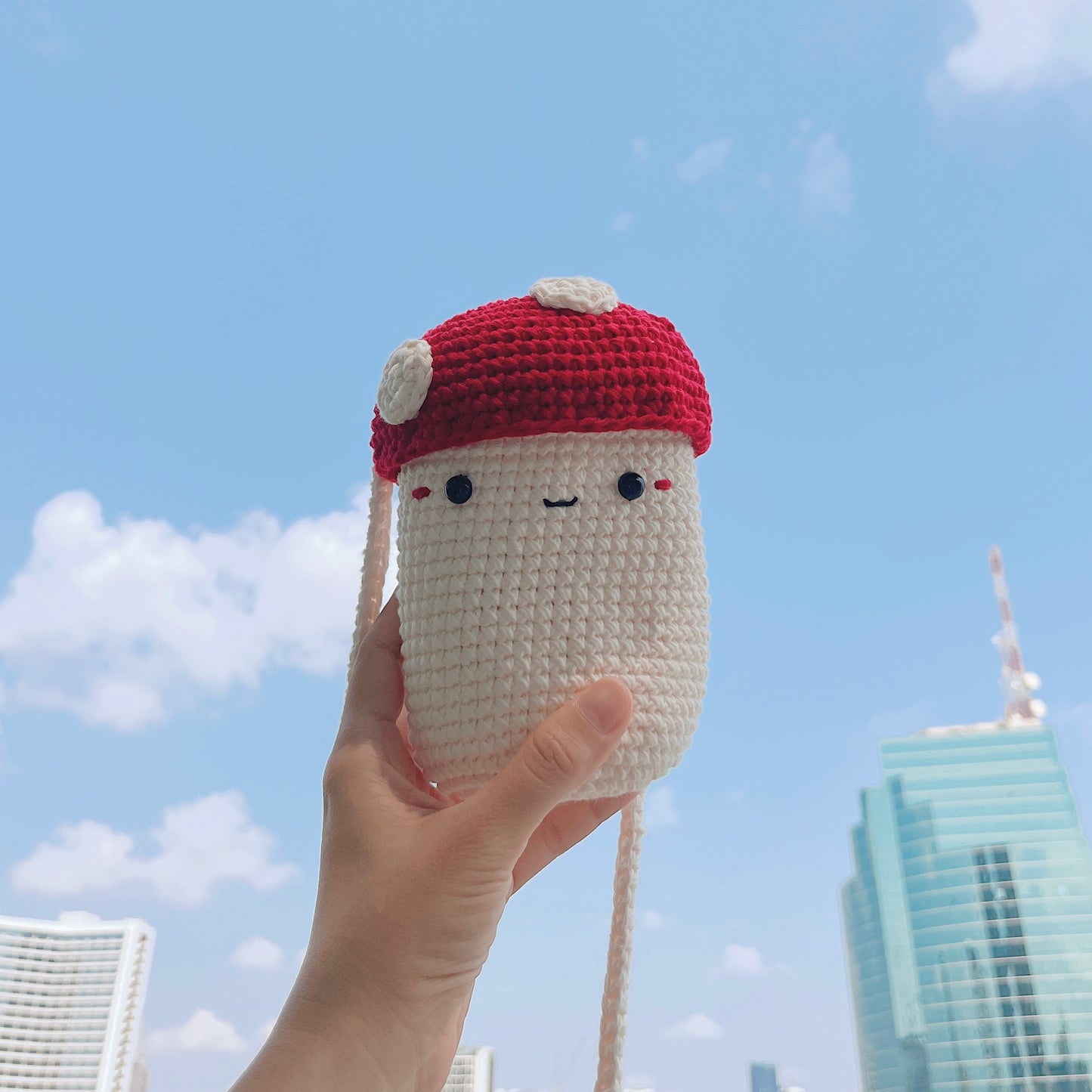 Pattern Mushroom Eco Beverage