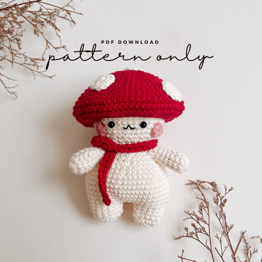 Pattern Mushroom Doll