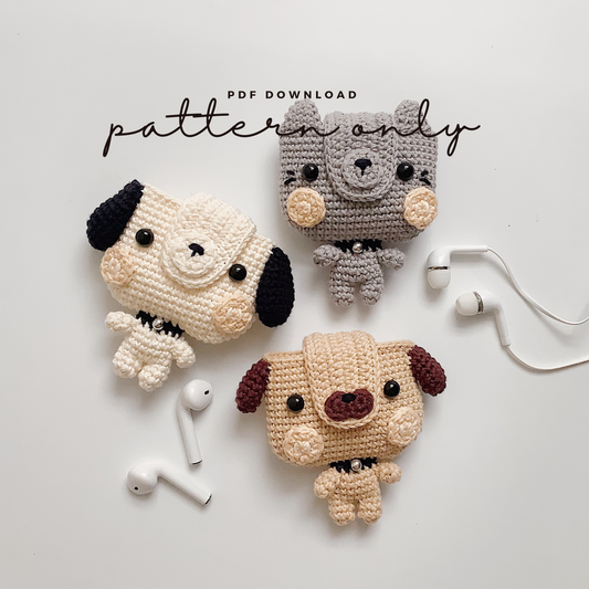 Pattern EarPods Pouch | Cat & Dog