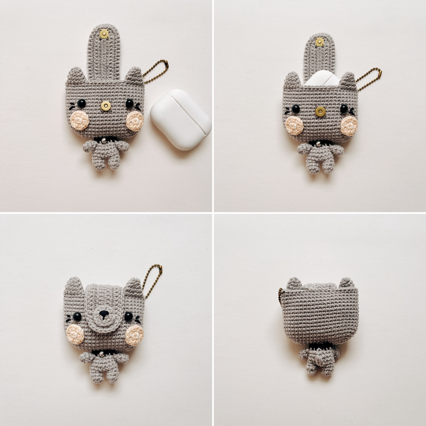 Pattern EarPods Pouch | Cat & Dog