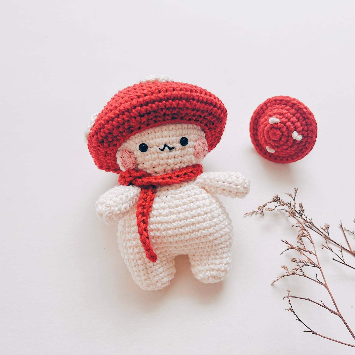 Pattern Mushroom Doll