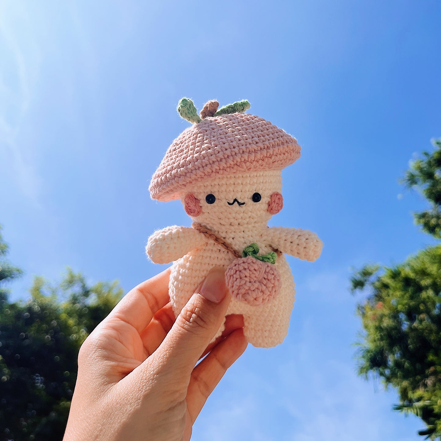 Pattern Peach Doll