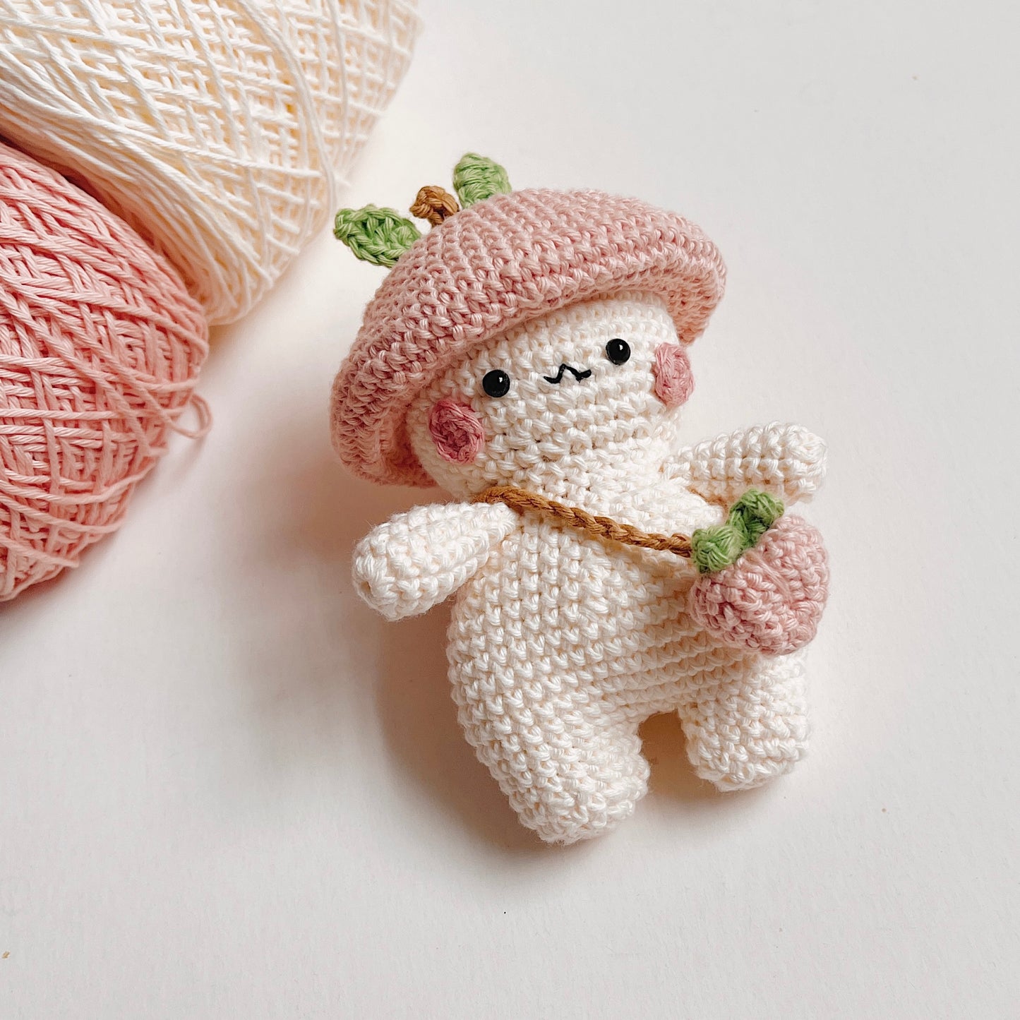 Pattern Peach Doll