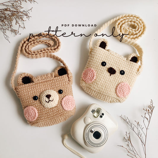 Pattern Fuji Instax Case | Bear & Rabbit