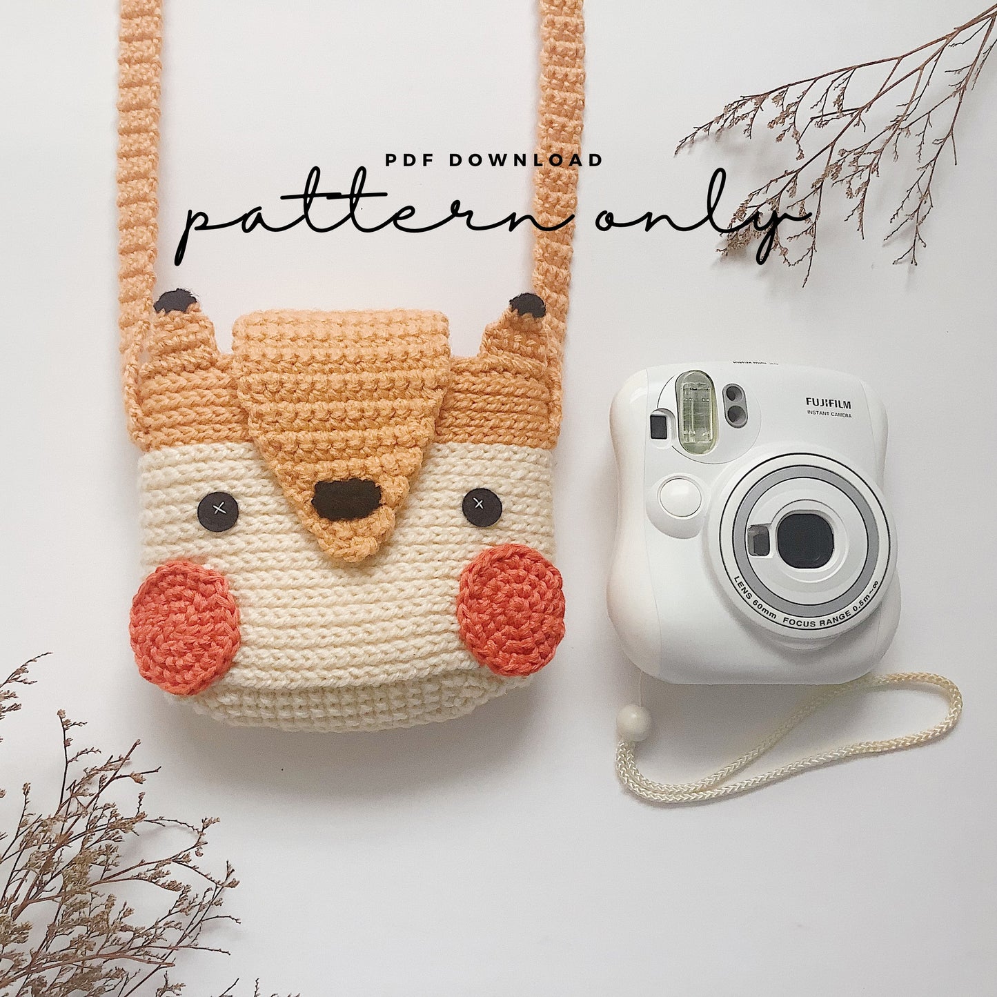 Pattern Fuji Instax Case | Fox