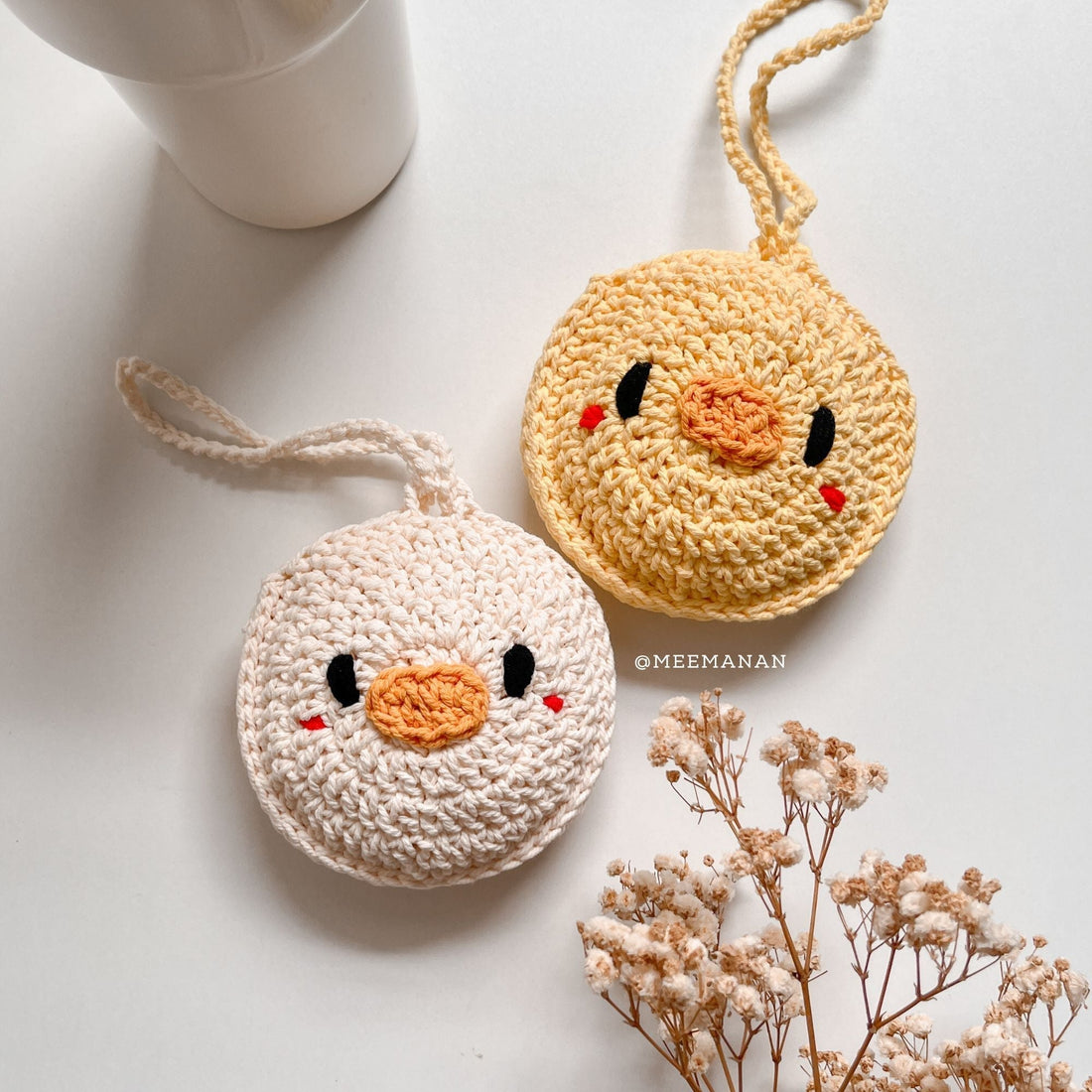 Ducking Bottle Holder - Free Crochet Pattern