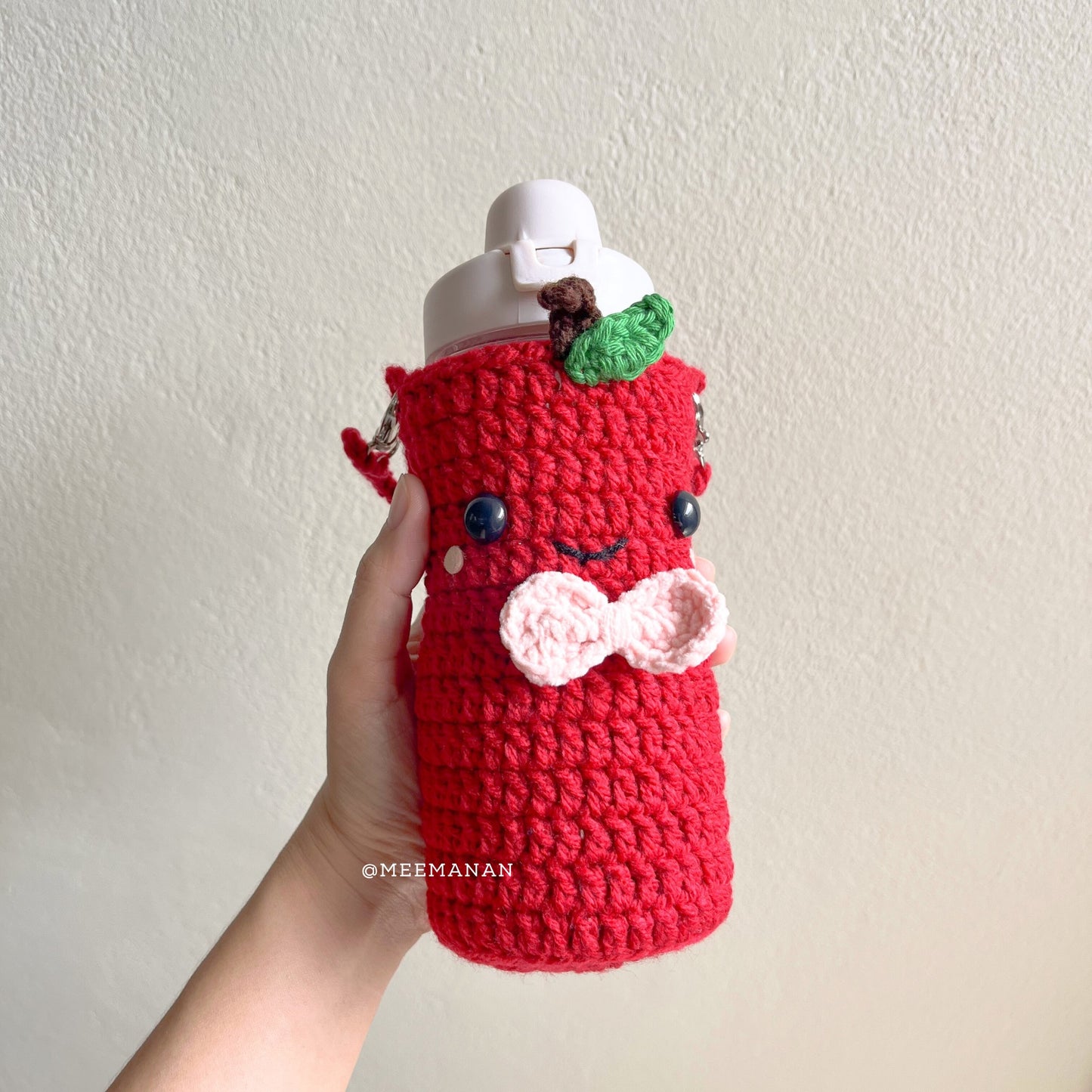 [In Stock] Red Apple Eco-Friendly Drink Bag