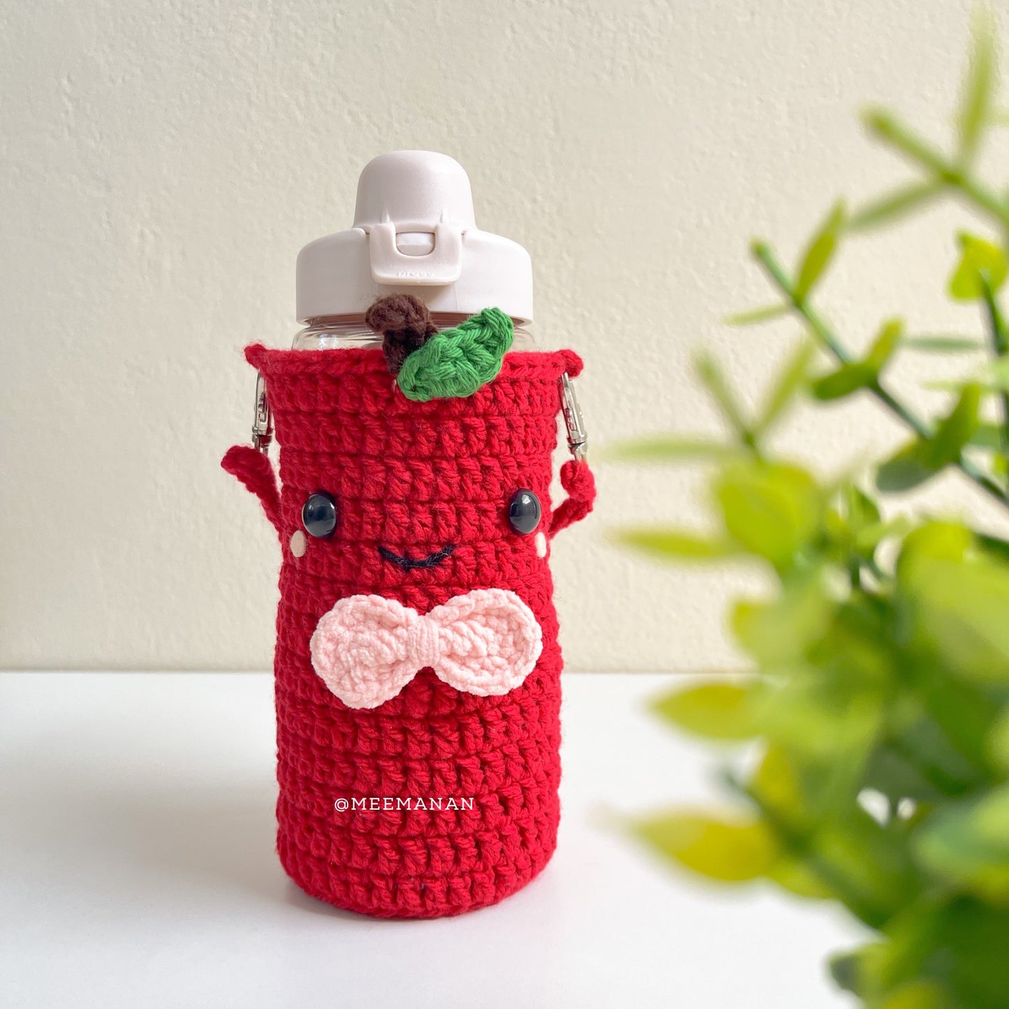 [In Stock] Red Apple Eco-Friendly Drink Bag