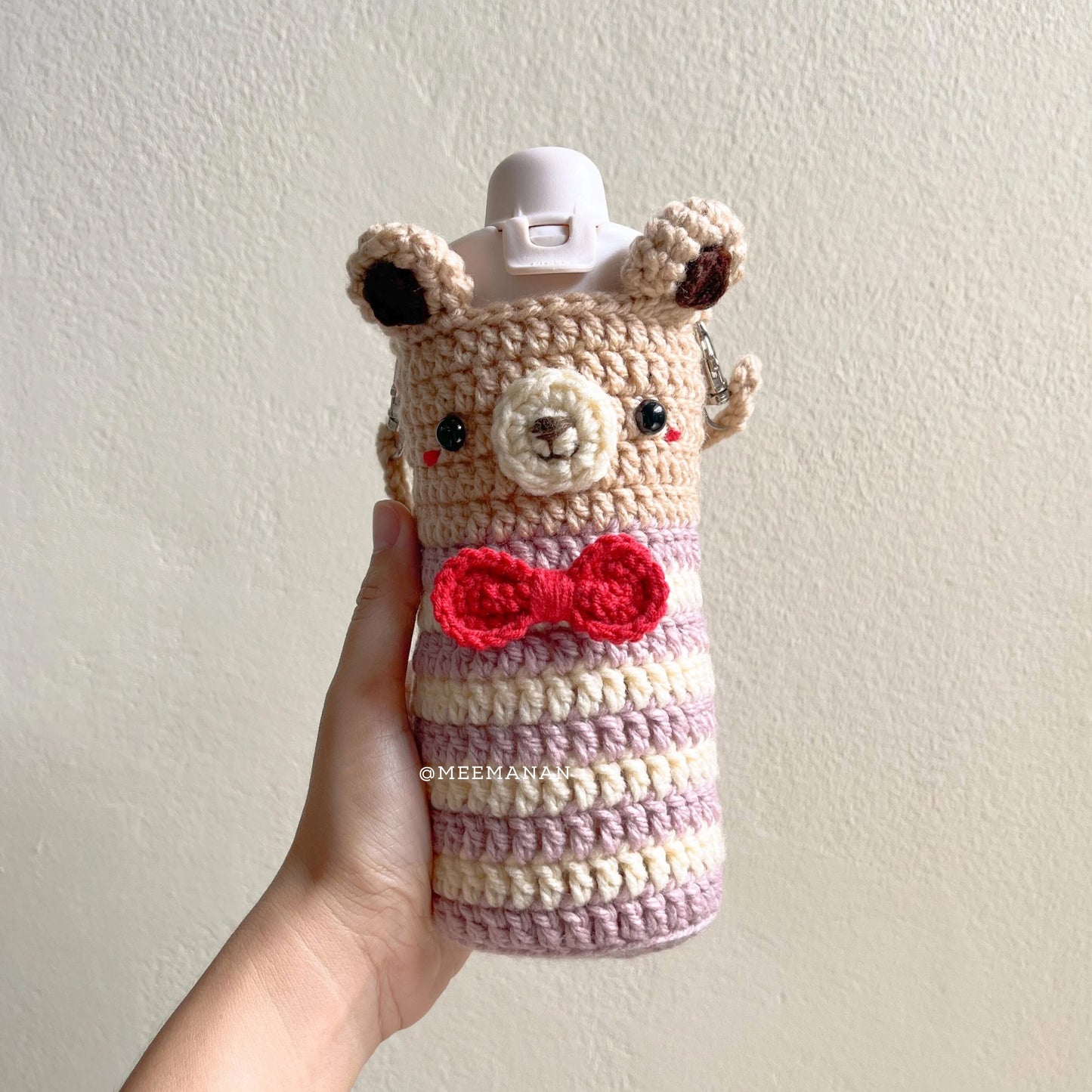 [In Stock] Cute Bear Eco-Friendly Drink Bag