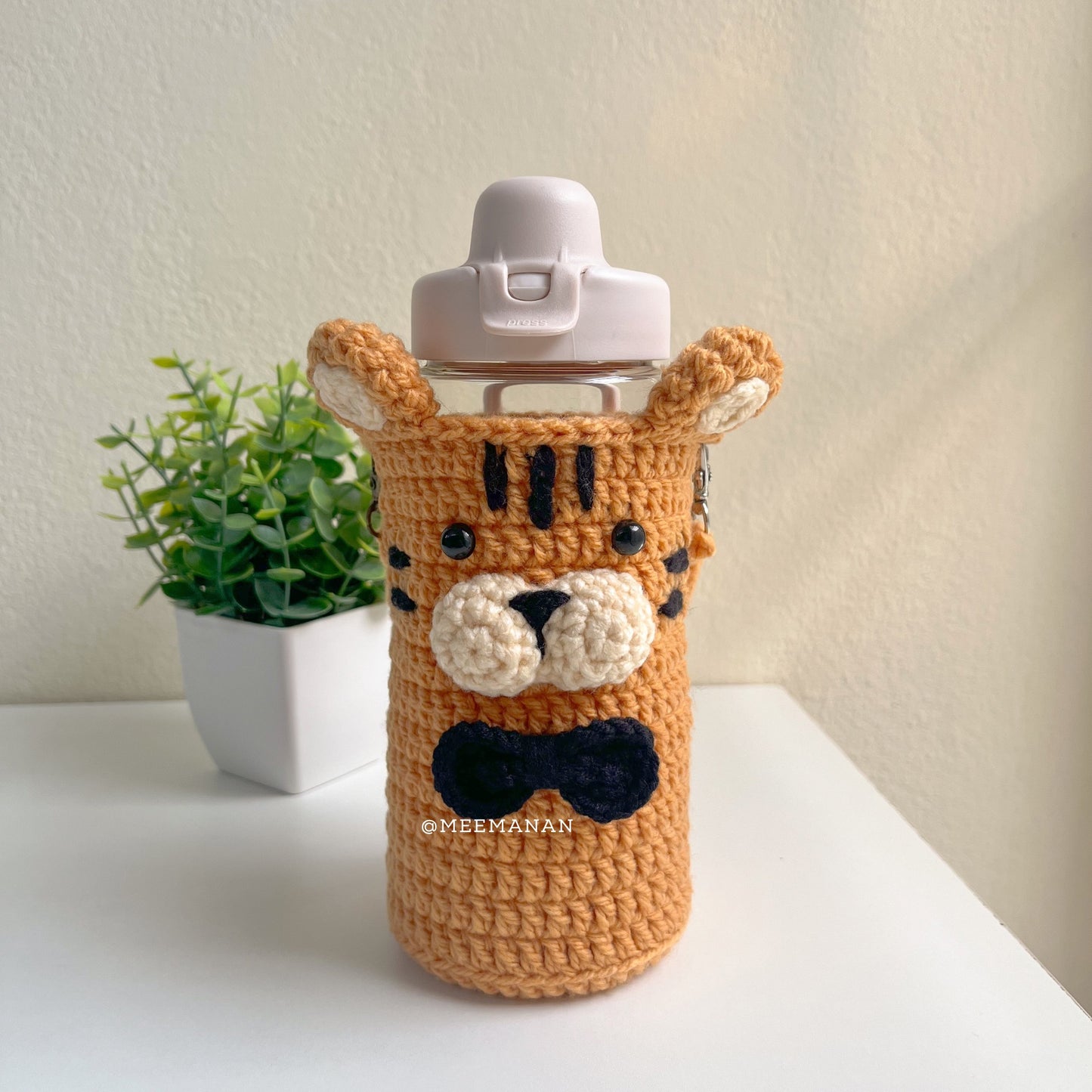 [In Stock] Cute Tiger Eco-Friendly Drink Bag