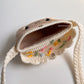 Cupcake Crochet Bag - Handmade Crossbody Purse