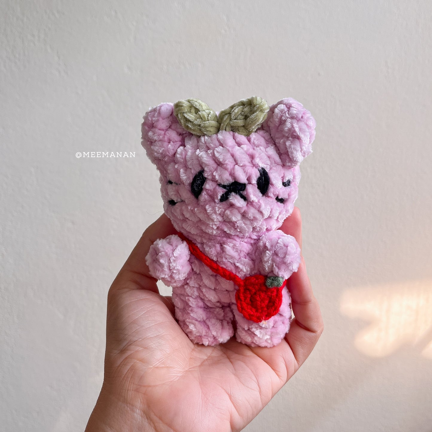 Sweet Gummy Friends Crochet Keychain