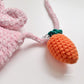Bunny Mini Bag with Carrot Charm