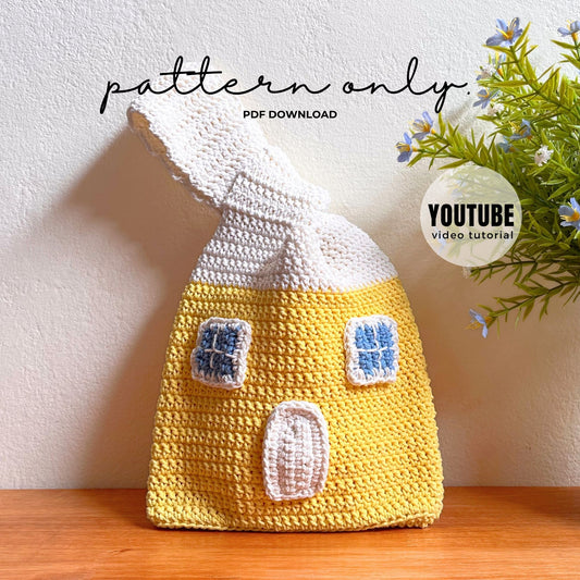 Little House Crochet Bag Pattern PDF