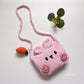 Bunny Mini Bag with Carrot Charm