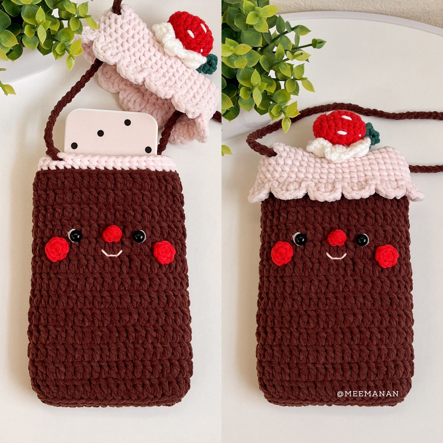 Cupcake & Pudding Phone Pouch