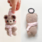 Winter Bear Keychain