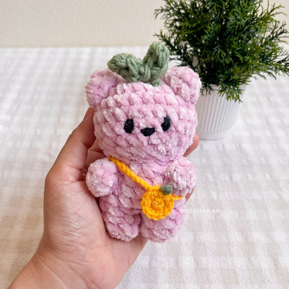 Sweet Gummy Friends Crochet Keychain