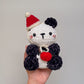 Crochet Panda Amigurumi - Handmade Plush Toy