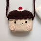 Pudding Crochet Bag - Handmade Crossbody Purse