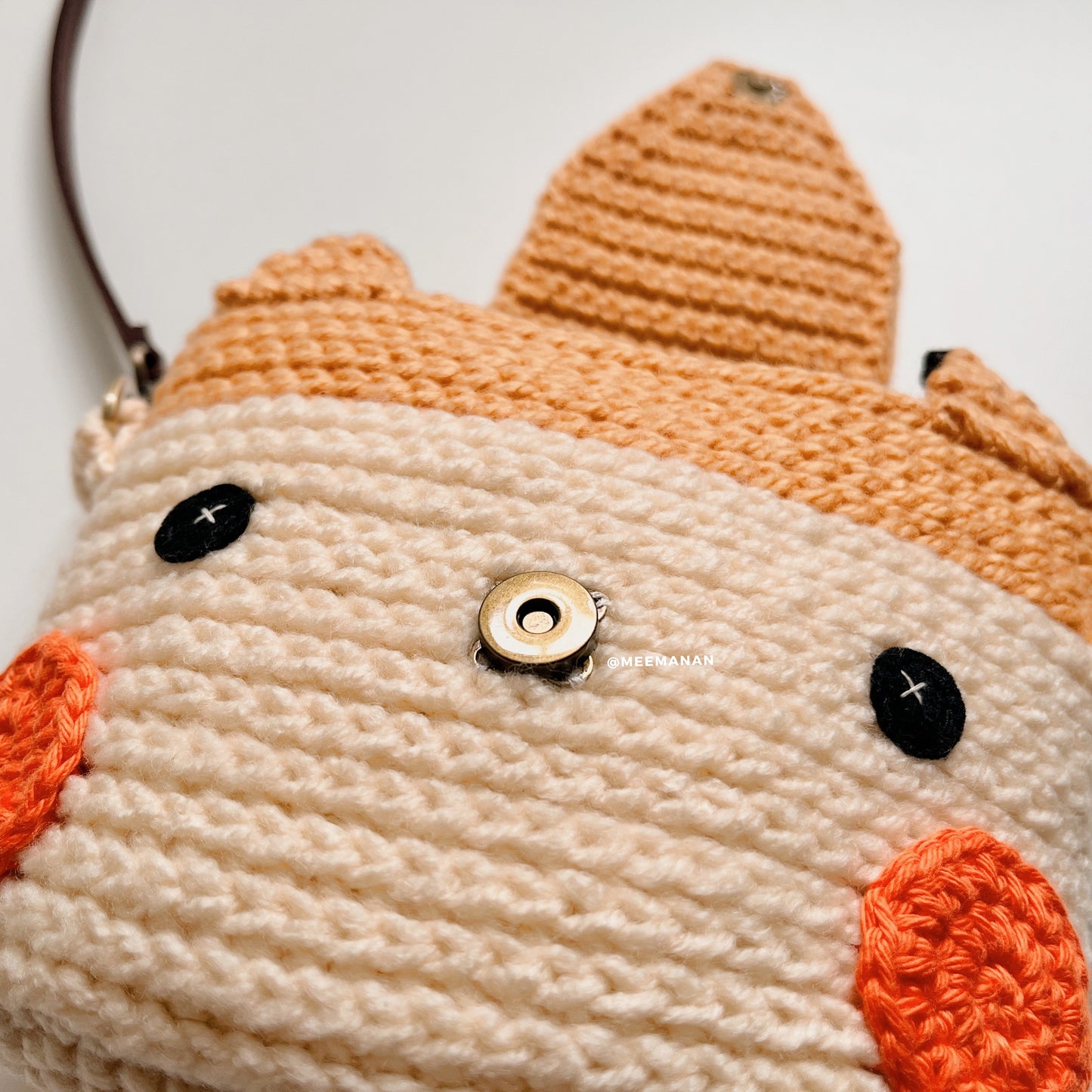 PRE-ORDER / Crochet Fuji Instax Case - FOX