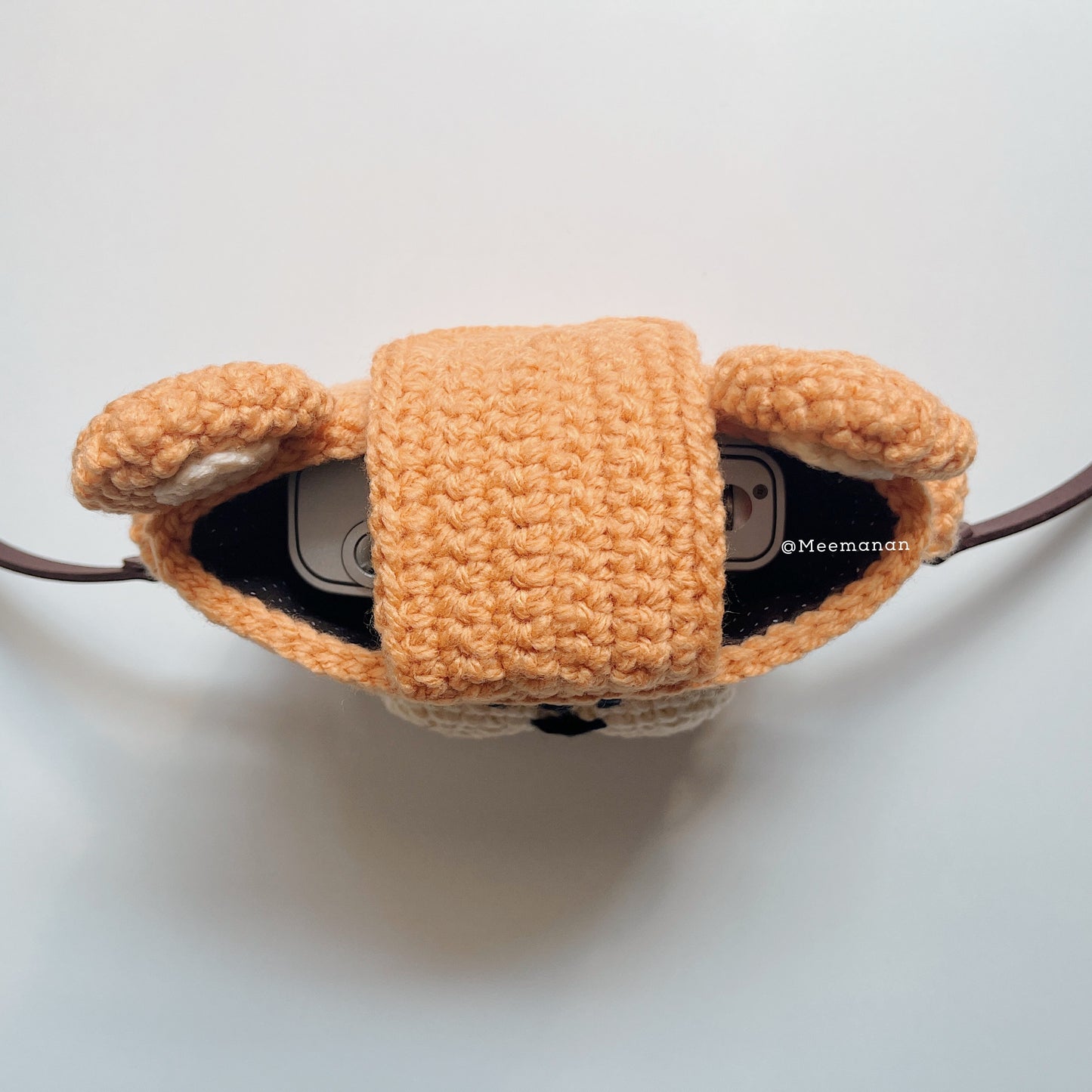 PRE-ORDER / Crochet Fuji Instax Case - Tiger