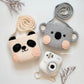 Pattern Fuji Instax Case | Koala & Panda