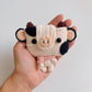 Pattern EarPods Pouch | Cow & Pig