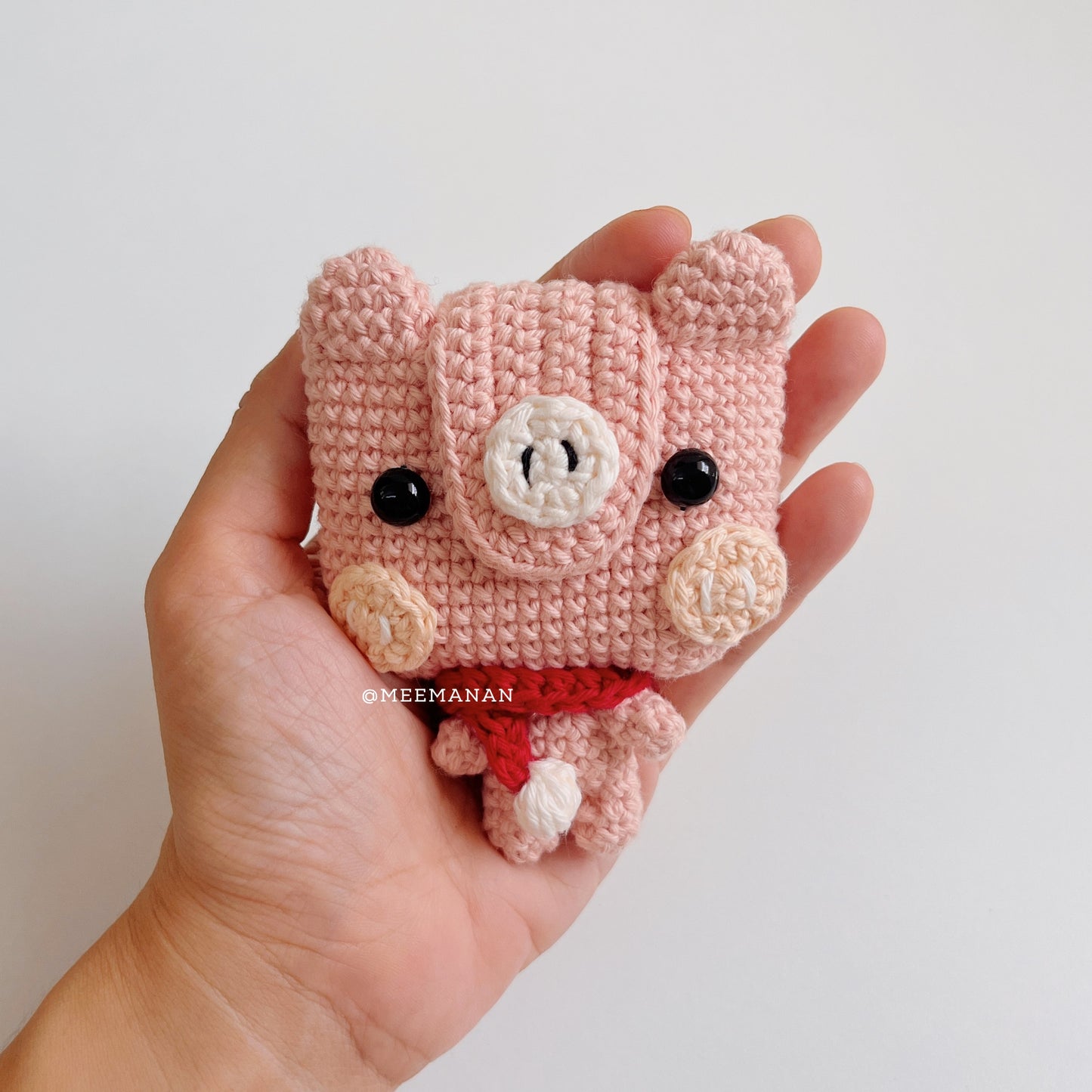 Pattern EarPods Pouch | Cow & Pig