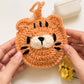 Easy Animals Mini Pouch Keychain Crochet Pattern PDF