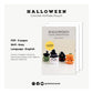 Halloween Drawstring Pouch Crochet Pattern PDF