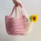 Beginner-Friendly Crochet Market Bag & Water Bottle Holder Pattern PDF