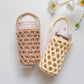 Beginner-Friendly Crochet Market Bag & Water Bottle Holder Pattern PDF