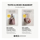 Easy Crochet Tote Bag & Mini Market Bag Pattern PDF