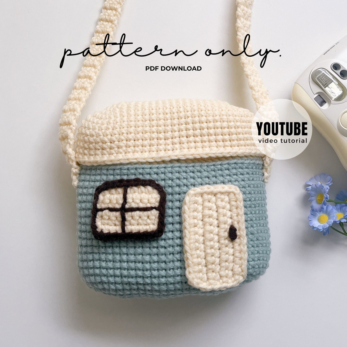 Mini Homey Crochet Bag Pattern PDF