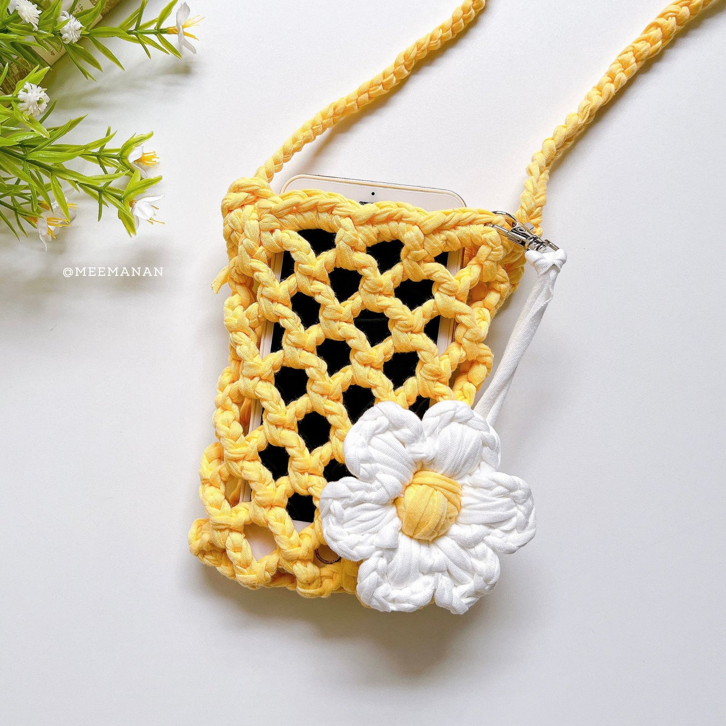 Beginner-Friendly Crochet Mesh Tote & Mini Bag Pattern PDF