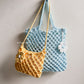 Beginner-Friendly Crochet Mesh Tote & Mini Bag Pattern PDF
