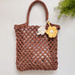 Beginner-Friendly Crochet Mesh Tote & Mini Bag Pattern PDF